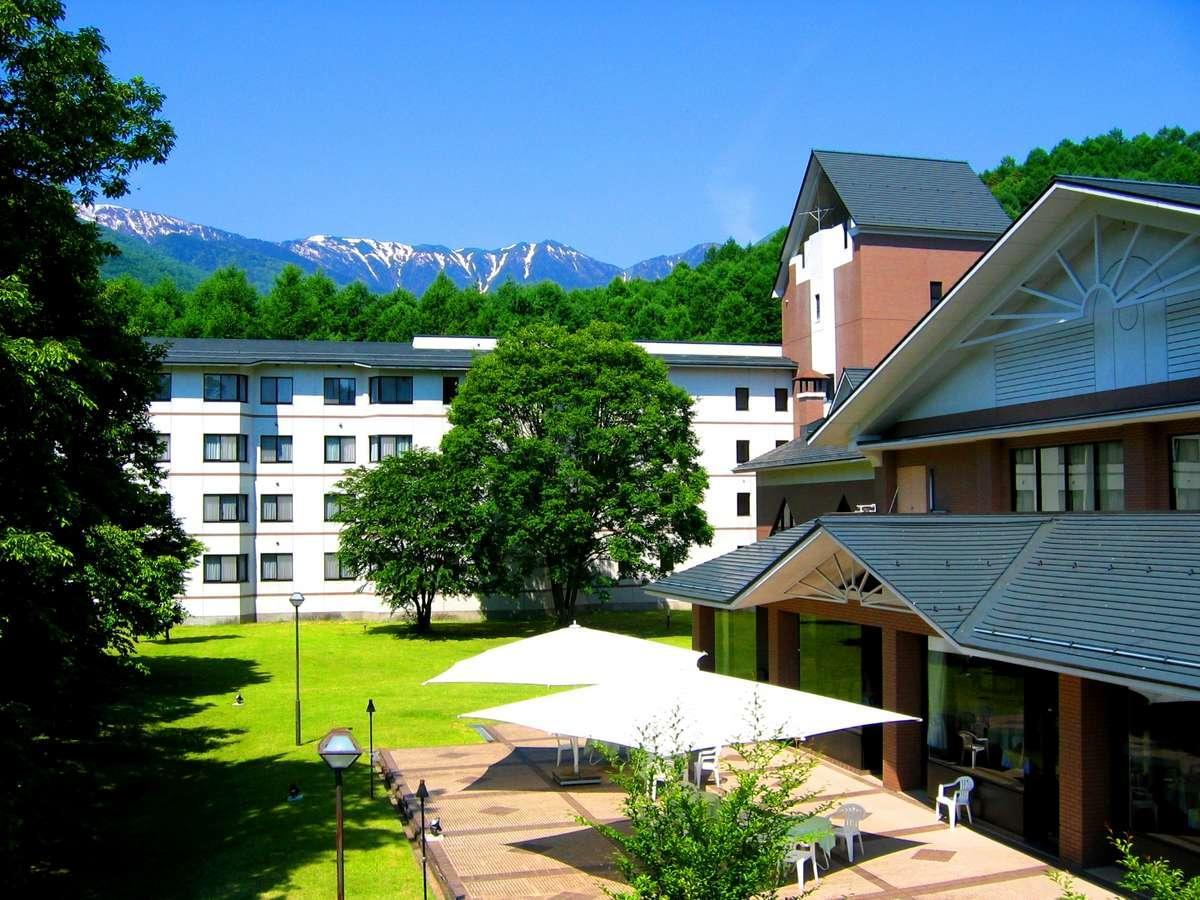 Azumino Hotaka View Hotel Экстерьер фото